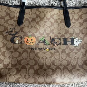 Coach Halloween tote.